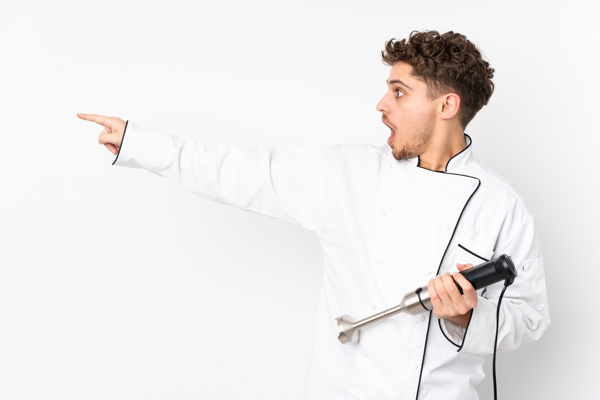 Chef presenting a tasting course to a small group